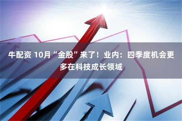 牛配资 10月“金股”来了！业内：四季度机会更多在科技成长领域